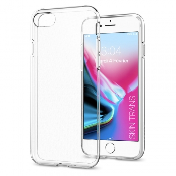 Moxie Coque iPhone 7 / iPhone 8 / iPhone SE 2020 [Skintrans] Coque en TPU Souple Transparente Ultra Fine en Silicone, Anti-traces, Ajustement Parfait pour iPhone 8, iPhone 7 et iPhone SE 2020 - Transparent