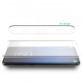 Protection d'écran Samsung Galaxy S9 Plus / S9+ en verre trempé, Moxie [Ultimate 3D+]