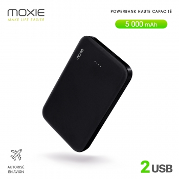 Batterie de secours powerbank Moxie avec affichage digital