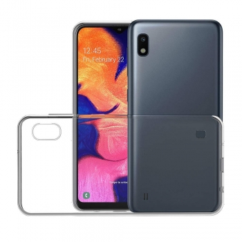 Moxie Coque Galaxy A10 [Skintrans] Coque en TPU Souple Transparente Ultra Fine pour Samsung Galaxy A10 (2019) - Transparent