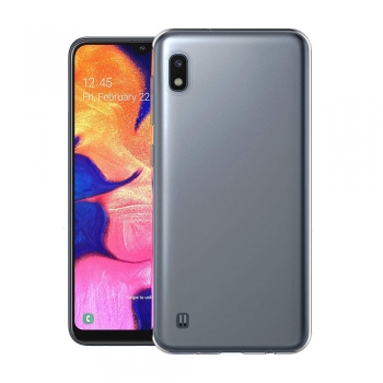 Moxie Coque Galaxy A10 [Skintrans] Coque en TPU Souple Transparente Ultra Fine pour Samsung Galaxy A10 (2019) - Transparent
