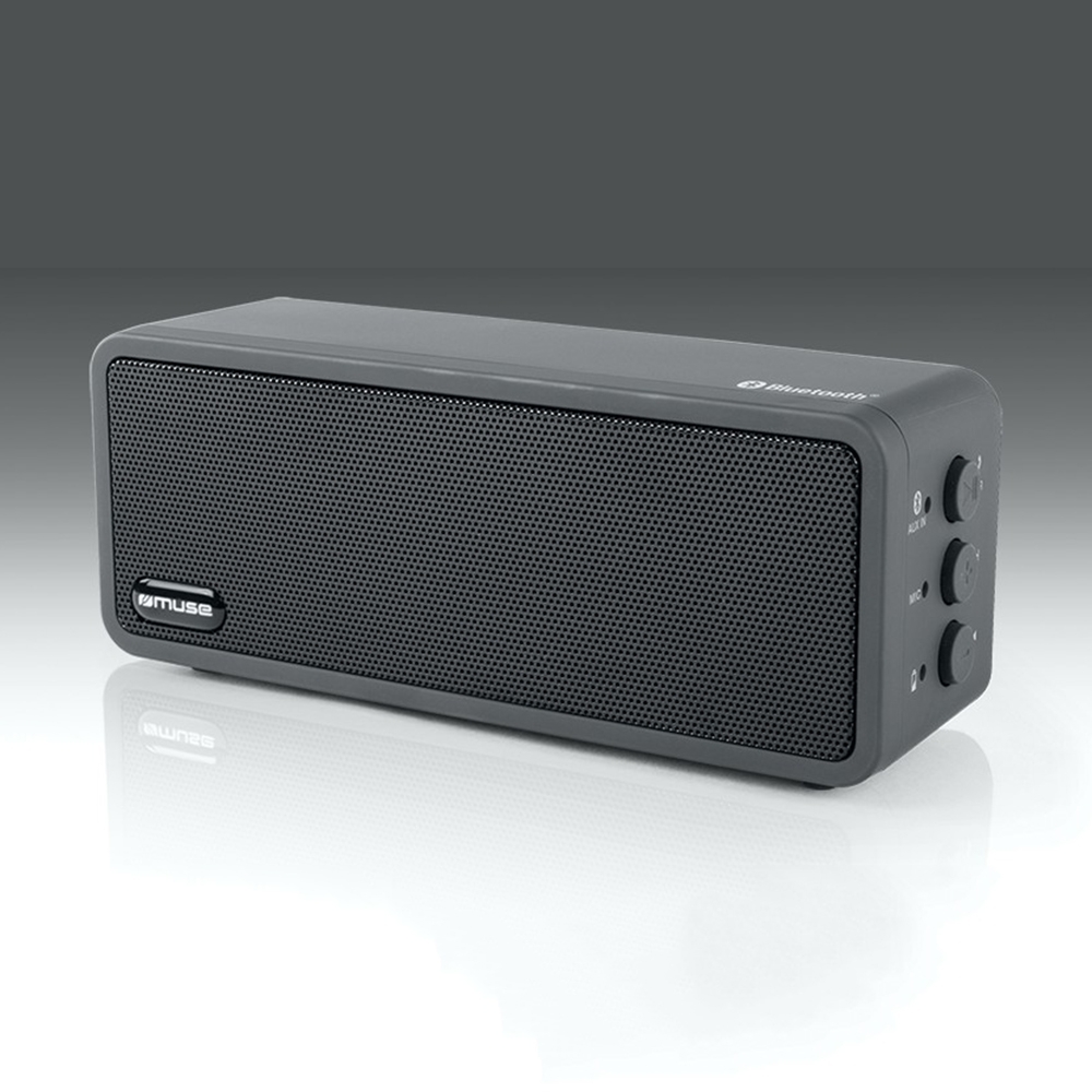 Muse Enceinte Bluetooth Portable [M350 BT] Enceinte Compacte Sans Fil, Puissance 2x3W