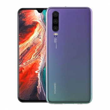 Coque Huawei P30, Moxie [Skintrans] Coque en TPU Souple Transparente Ultra Fine pour le Huawei P30 (2019) - Transparent