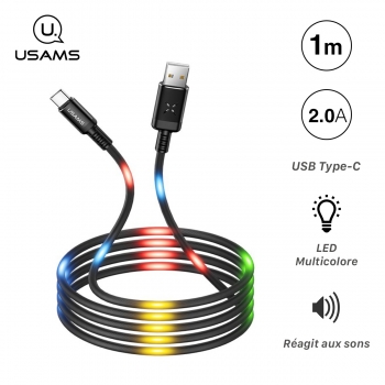 Câble USB Type-C Lumineux,...