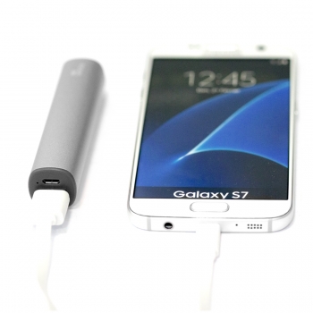 PowerBank "Iron Stick" 2600 mAh Silver (+ Cable Micro USB inclus)