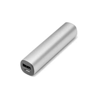 PowerBank "Iron Stick" 2600 mAh Silver (+ Cable Micro USB inclus)