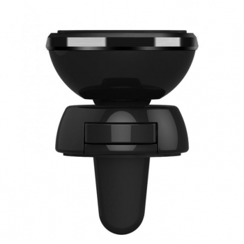 Support Voiture Universel Moxie AirFix 2 Push + clip Grille de Ventilation, Compatible GPS Coyote - Noir