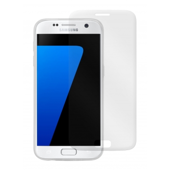 Pack FullProtect Moxie 1 coque TPU transparente + 1 Glass 2.5D pour Samsung Galaxy S7