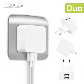 Chargeur Secteur Moxie Duo...