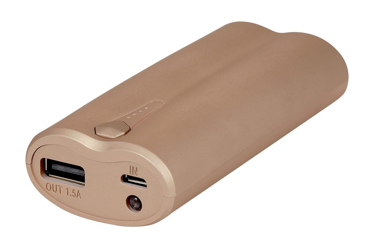 PowerBank 5000 mah Gold