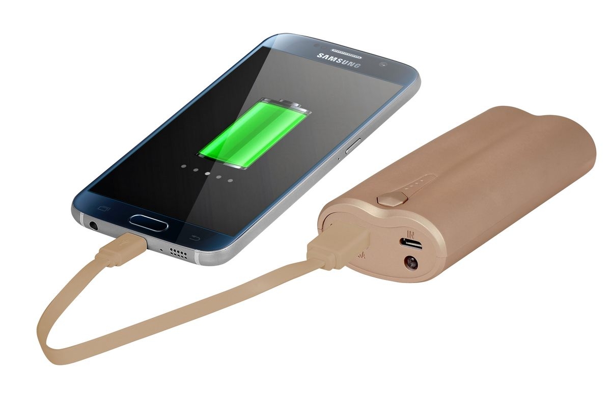 PowerBank 5000 mah Gold