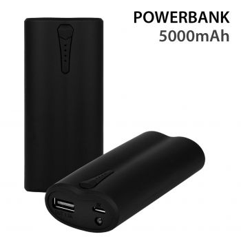 PowerBank 5000 mah Black
