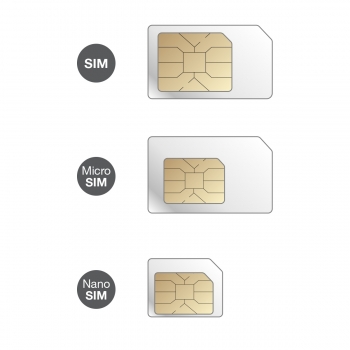 Set d’adaptateurs Moxie pour carte SIM, Nano SIM - Micro SIM - Mini SIM avec Epingle d'éjection tiroir