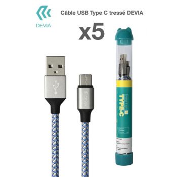 **Pack x5** Câbles USB...
