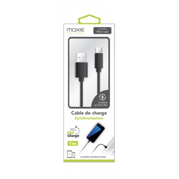 Câble data Moxie Micro-USB...