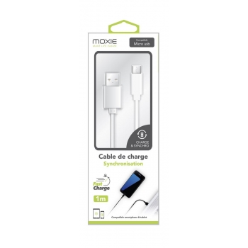 Câble data Moxie Micro-USB...