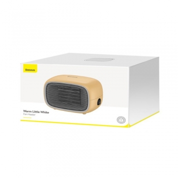BASEUS Mini Radiateur soufflant de bureau 500W/50Hz ACNXB-A0Y - Orange