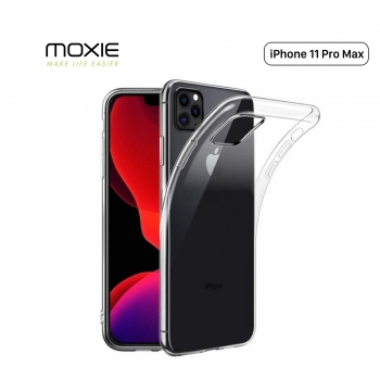 Coque Apple iPhone 11 Pro Max, Moxie [Skintrans] [TPU Ultra Fine Clear] - Transparent