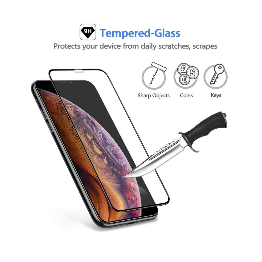 Moxie Verre Trempé iPhone 11 Pro 5.8" [Ultimate 3D+] Protection d'écran — free download