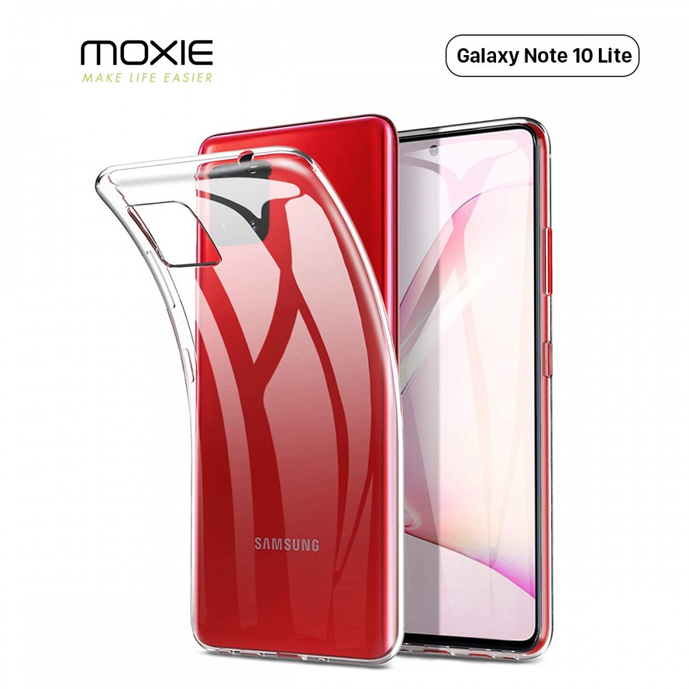 Coque Samsung Galaxy Note 10 Lite, Moxie [Skintrans] [TPU Ultra Fine Clear] - Transparent