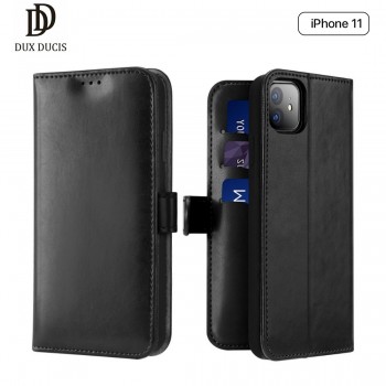 Etui portefeuille noir en...