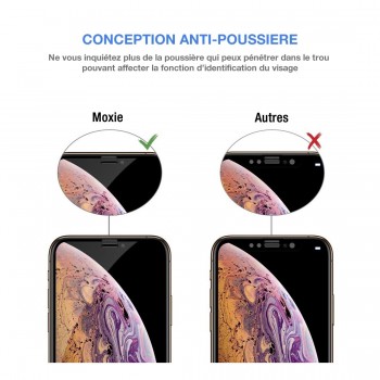 MOXIE 1 VERRE TREMPE ULTIMATE 3D POUR IPHONE 11 PRO MAX 6.5