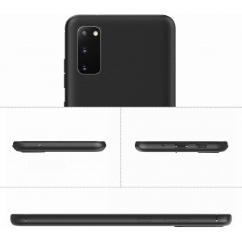 Housse TPU Souple Black Mat pour Samsung Galaxy S20+