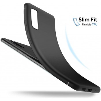 Housse TPU Souple Black Mat pour Samsung Galaxy S20+