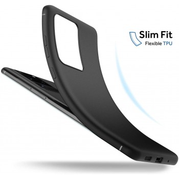 Housse TPU Souple Black Mat pour Samsung S20 Ultra