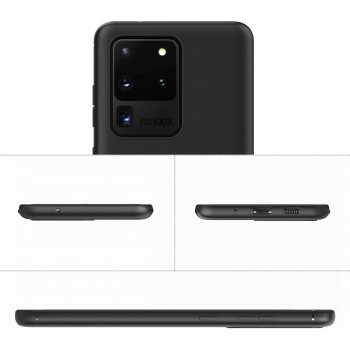 Housse TPU Souple Black Mat pour Samsung S20 Ultra