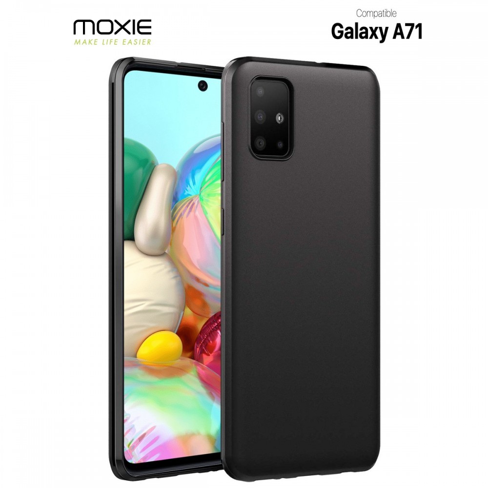 Housse TPU black Mat pour Galaxy A 71