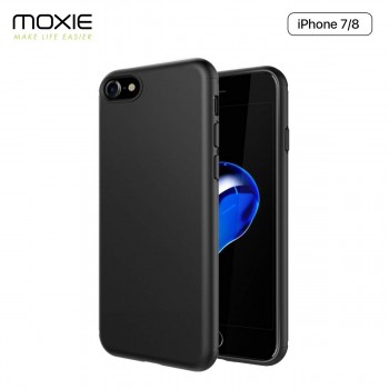 Housse ultra fine (0.33mm) Moxie Skin pour iPhone 7/8/SE 2020 color Black