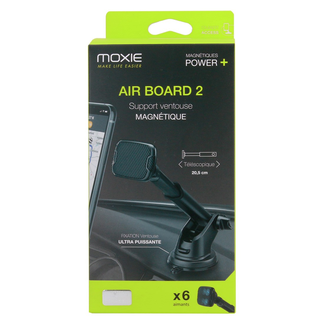Support Téléphone Collant Magnétique – Ventouse Silicone, Pour Selfie, Vlog, Fixation Sur Surfaces Lisses - 4