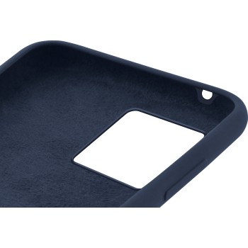 Coque Silicone Be Fluo Anti-chocs et Anti-rayures Intérieur Microfibre pour Galaxy S20 Ultra - bleu fonçé