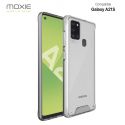 Moxie Coque renforcée transparente Samsung Galaxy A21S - Coque en TPU  et polycarbonate Anti-chocs avec boutons de couleur pour Samsung Galaxy A21S