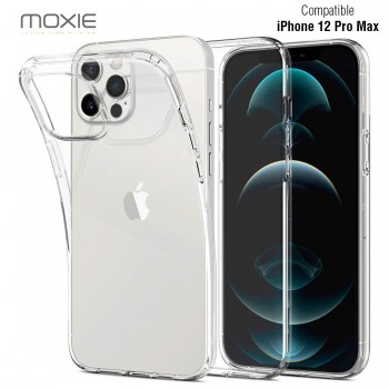 Housse ultra fine 0.25mm Moxie Skintrans iPhone 12 Pro Max 6.7"
