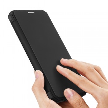DUX DUCIS Etui Skin X en PU, Porte CB pour iphone 12 Mini  - NOIR