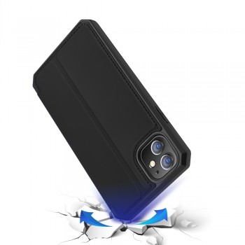 DUX DUCIS Etui Skin X en PU, Porte CB pour iphone 12 Mini  - NOIR