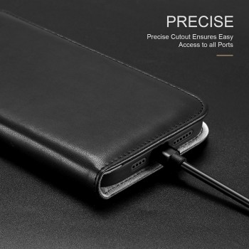 DUX DUCIS Etui Kado en PU, Porte CB pour iPhone 12 Pro Max - NOIR