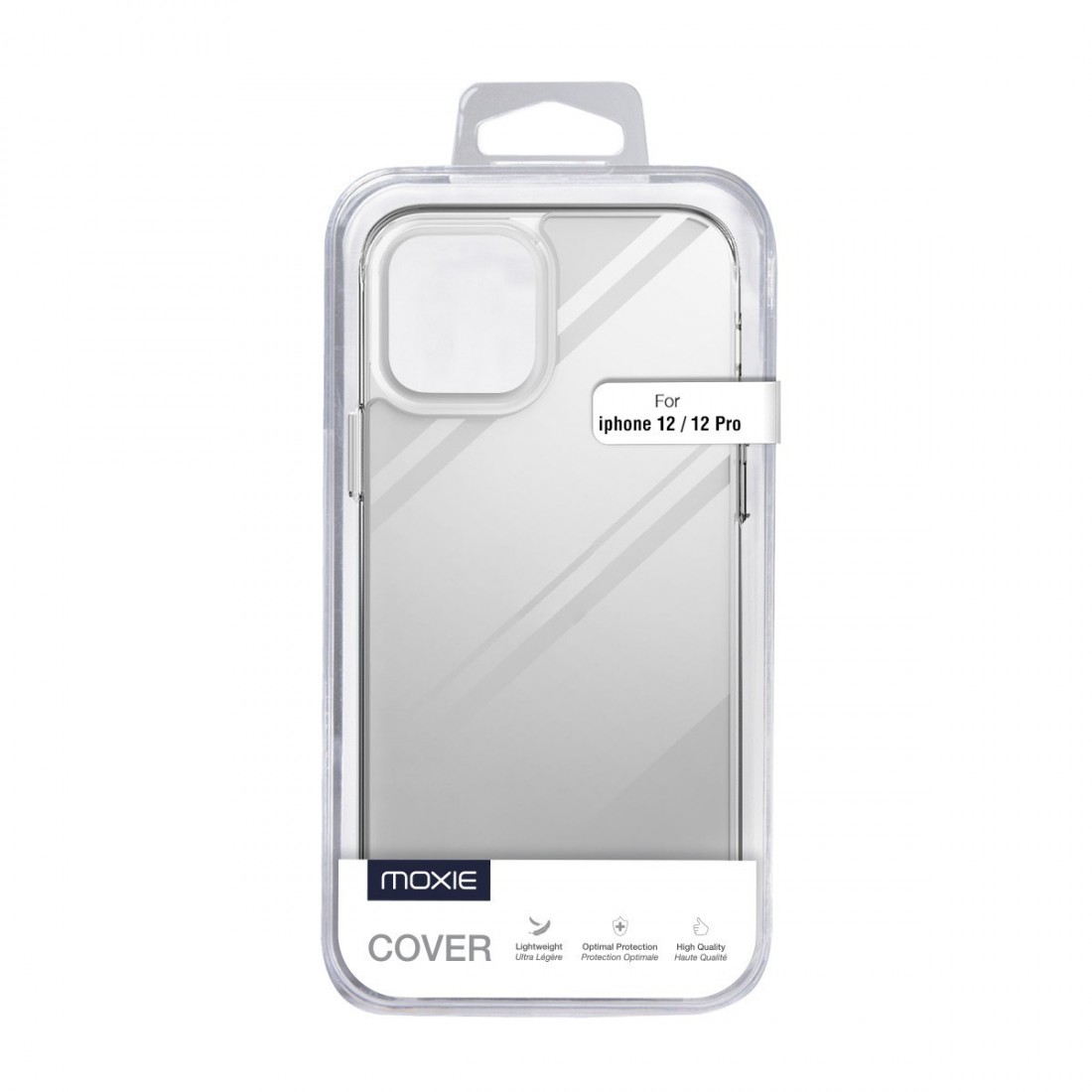 Moxie Coque renforcée transparente iPhone 12 Pro Max ...
