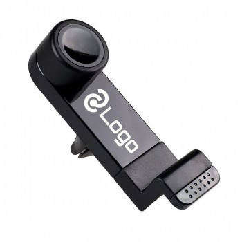 Support Voiture à Clip, Moxie [SmartKlip] Support Universel pour Voiture Fixation Grille d'aération [Black] - Noir