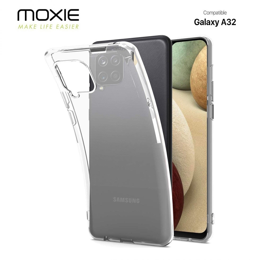 Coque Samsung Galaxy A32 5G en TPU souple - Transparent coque pour samsung galaxy a32 5g