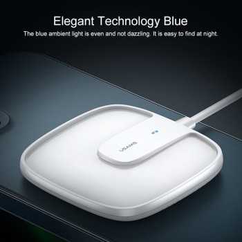 Chargeur à induction USAMS US-CD159 Magsafe 15W - Blanc