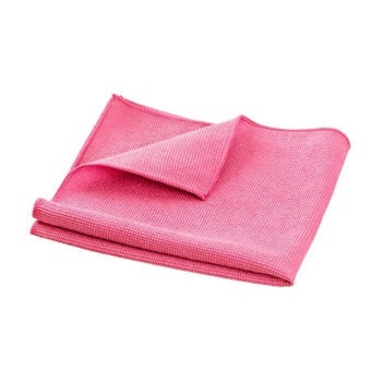 Lavettes Microfibre 38X38cm - Lot de 5 - couleur  rose