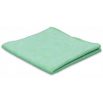 Lavettes Microfibre 38X38cm - Lot de 5 - couleur vert
