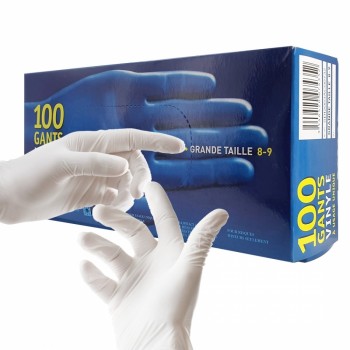 Gants Vinyl micro poudré... 