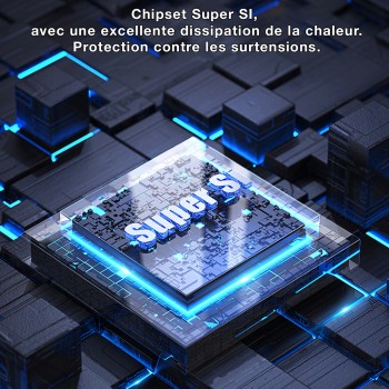 Chargeur secteur USAMS US-CC128 20W QC + PD - double entrée type-C et USB