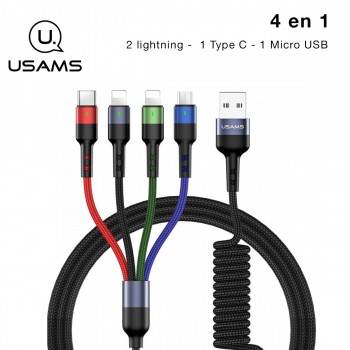 Cable data Usams 4en1 en...