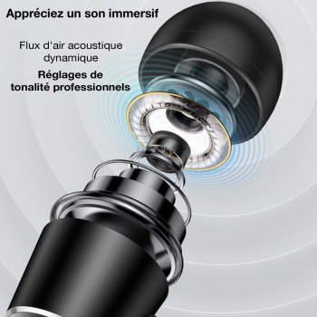 Présentoir USAMS de 30 Kit Piéton sortie Jack modèle SJ475 - noir