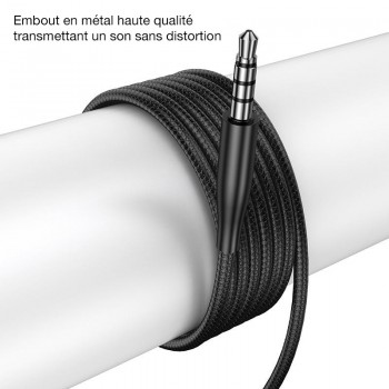 Présentoir USAMS de 30 Kit Piéton sortie Jack modèle SJ475 - noir